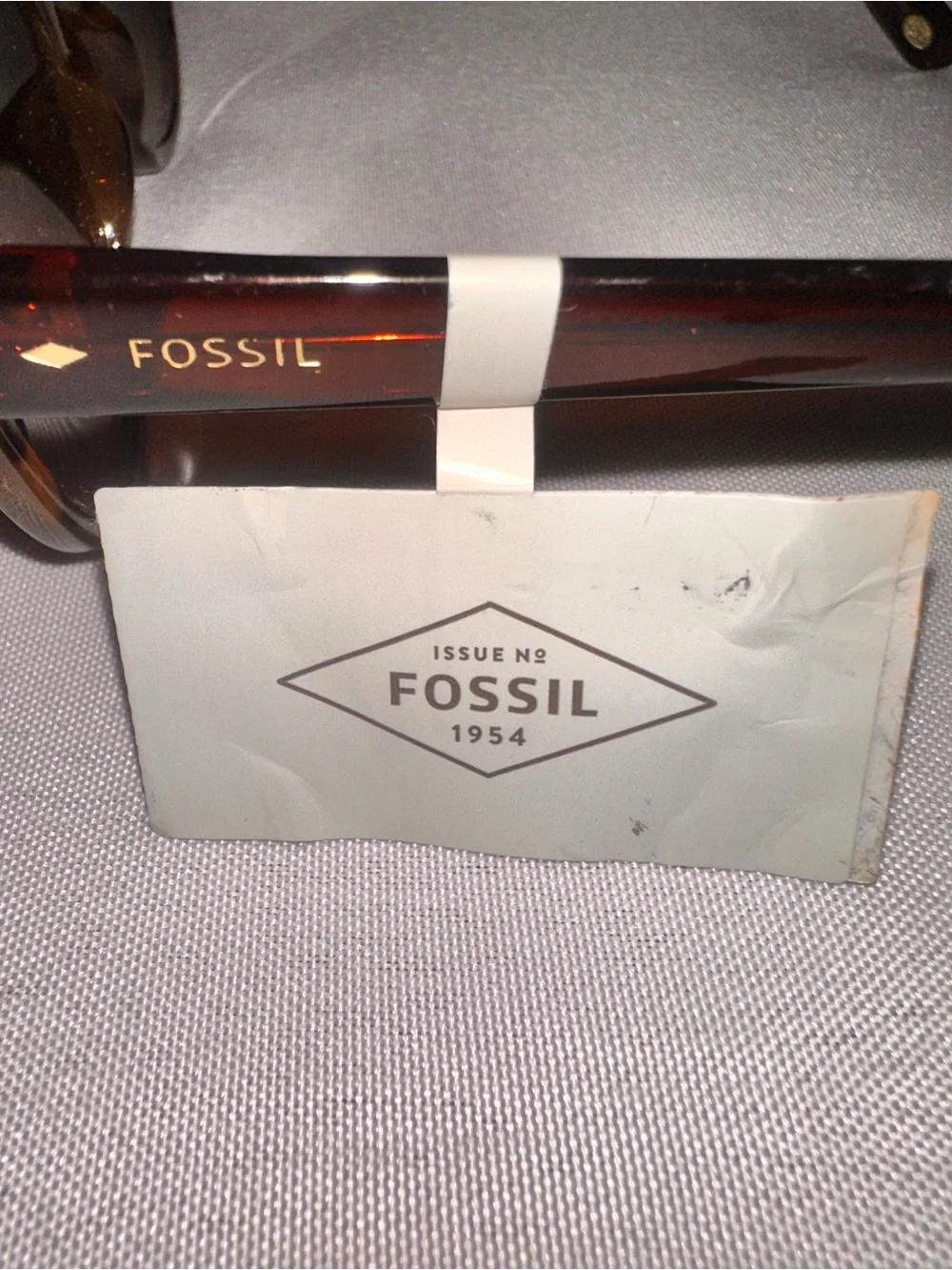 Fossil Women's Tortoiseshell Sunglasses with Brown Lenses